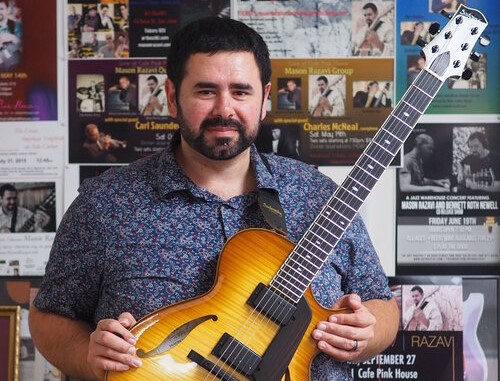 AFTER YOU: Jazz guitarist Mason Razavi plays Wes Montgomery and more with his Organ Trio.