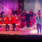 BUON NATALE: Christmas comes but once a year and Pasquale Esposito helps ring it in at Montgomery Theatre.