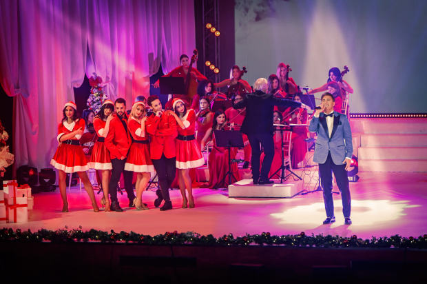 BUON NATALE: Christmas comes but once a year and Pasquale Esposito helps ring it in at Montgomery Theatre.