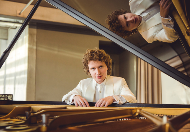 CHO & TELL: Renowned Chopin interpreter Nikolay Khozyainov performs this weekend for Steinway Society. (photo credit: Marie Staggat)