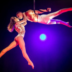 FLY HIGH: Put reality on hold for an evening to enjoy A Magical Cirque Christmas. (photo credit: Matt Bishop)