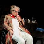HOLLYWOOD LEGEND: Katharine Hepburn as portrayed by Janis Stephens takes the stage