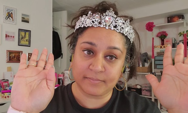 CROWNS AND LAUGHTER: Pinky Patel has plenty for her upcoming show at The Improv