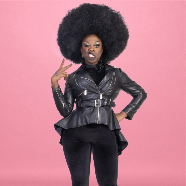 PEACE: Nothing can slow down Drag Race winner Bob the Drag Queen. Photo Credit: Jacob Ritts