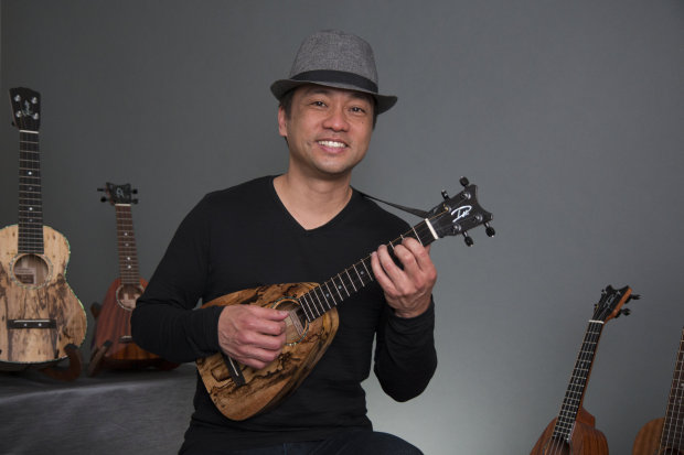 UKULELE LEGEND: Daniel Ho is bringing his Grammy award talent to San Jose. Photo Credit: Lydia Miyashiro